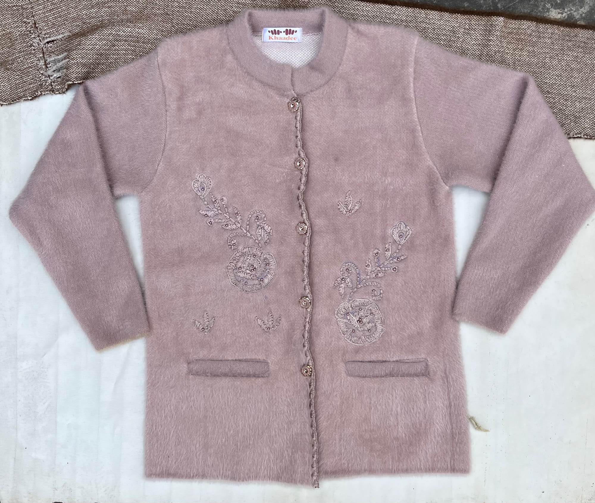Sweaters for Women full sleeves Cardigans with broach