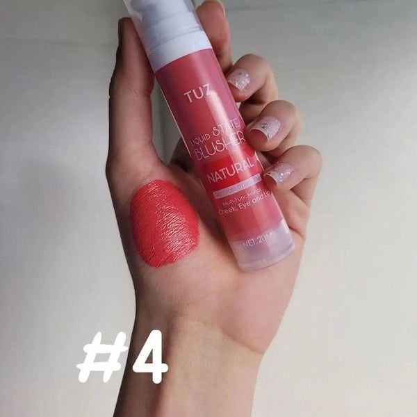 TUZ Multi-Functional Blush Stick: 3-in-1 Makeup Essential
Liquid Blush, Eyeshadow, and Lip Color: All-in-One Product