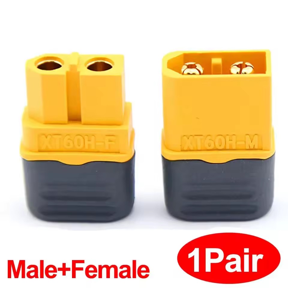 Male & Female Connector XT60 XT90 Plugs Wire Cable Connectors Adapter with Sheath Housing for RC Battery Car Airplane