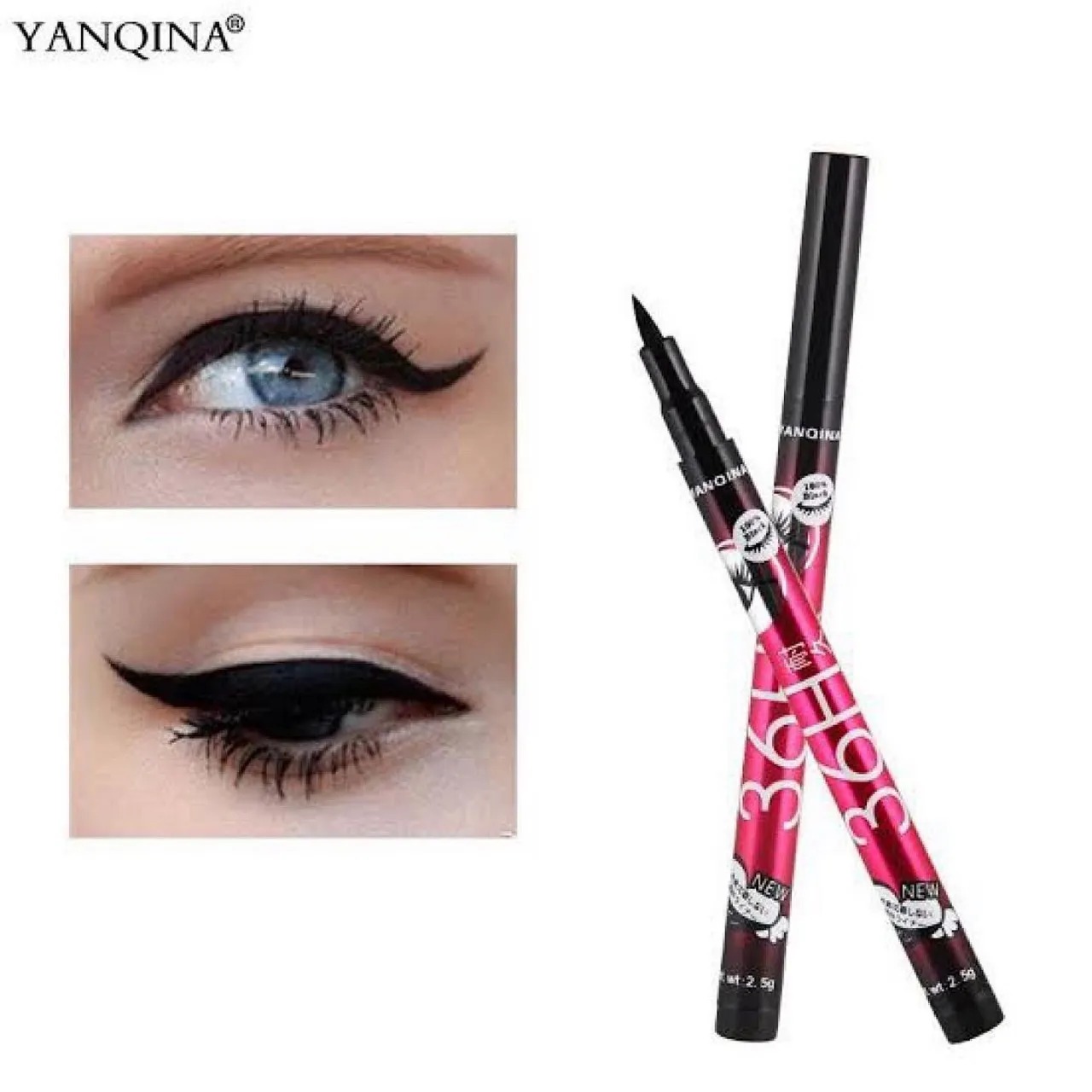 Yanqina Eye Liner Marker eyeliner - Black