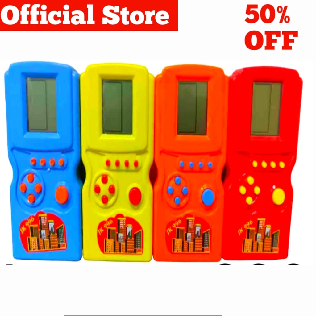 Wisdom Retro Brick and Aeroplane Console Large Skin Brick Game Multicolor Children Kids Classic Games 99 Games in 1 || Handheld Game || Game Box for Adults And Children