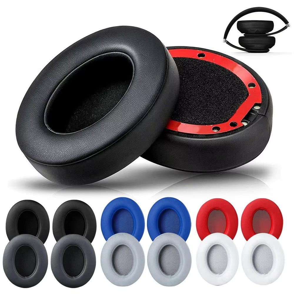 Replacement Earpads for Beats Studio 2 3 Earmuffs Ultra-soft Sponge Cushion Cover for Wireless Bluetooth Headphone Studio 2.0