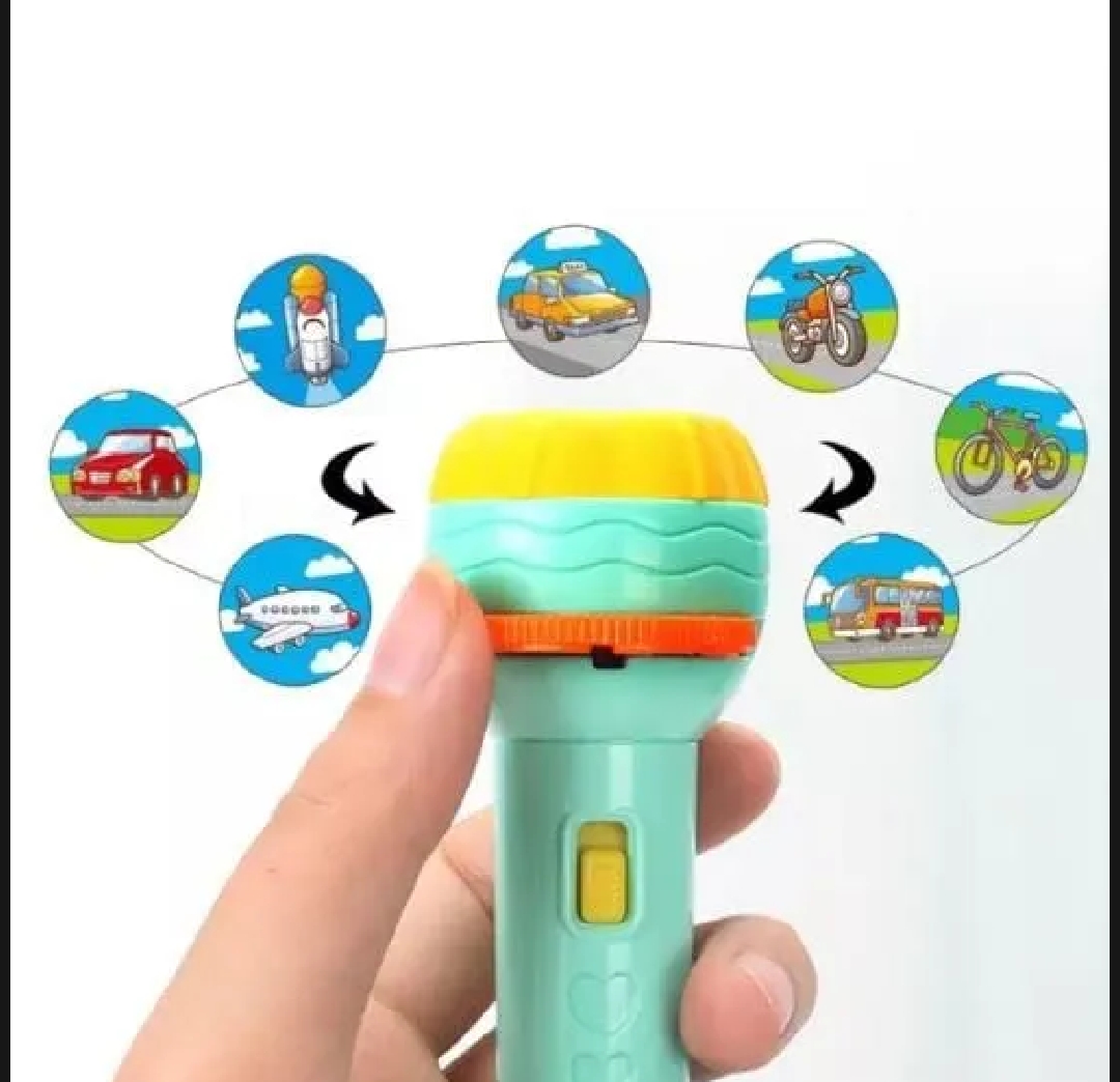 3 Slids, 24 Patterns Projector Flashlight Torch, Kids Projection Light Toy Education Learning Night Light Before Going To Bed Best Gift For Kids 7 Years Boy Or Girl Learning And Playing(Multi)