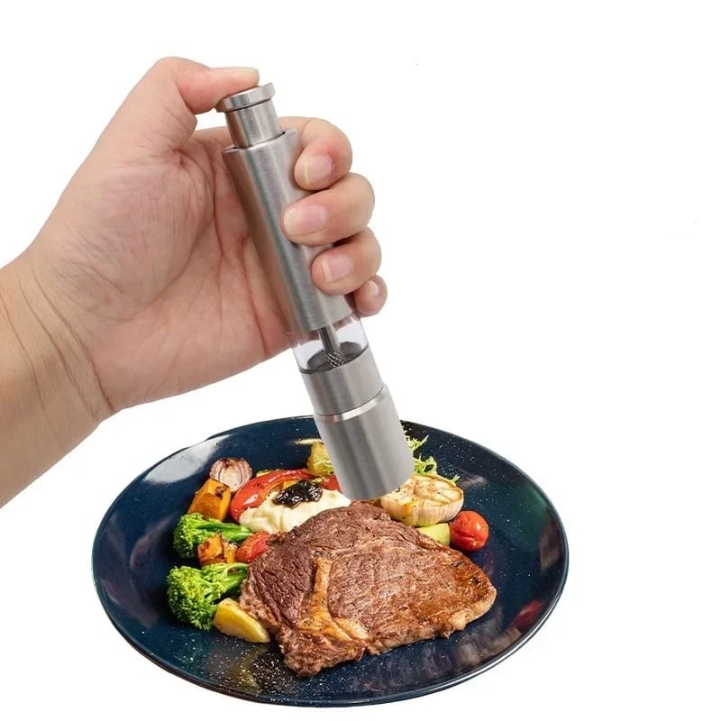Stainless Steel Salt Pepper Mill
