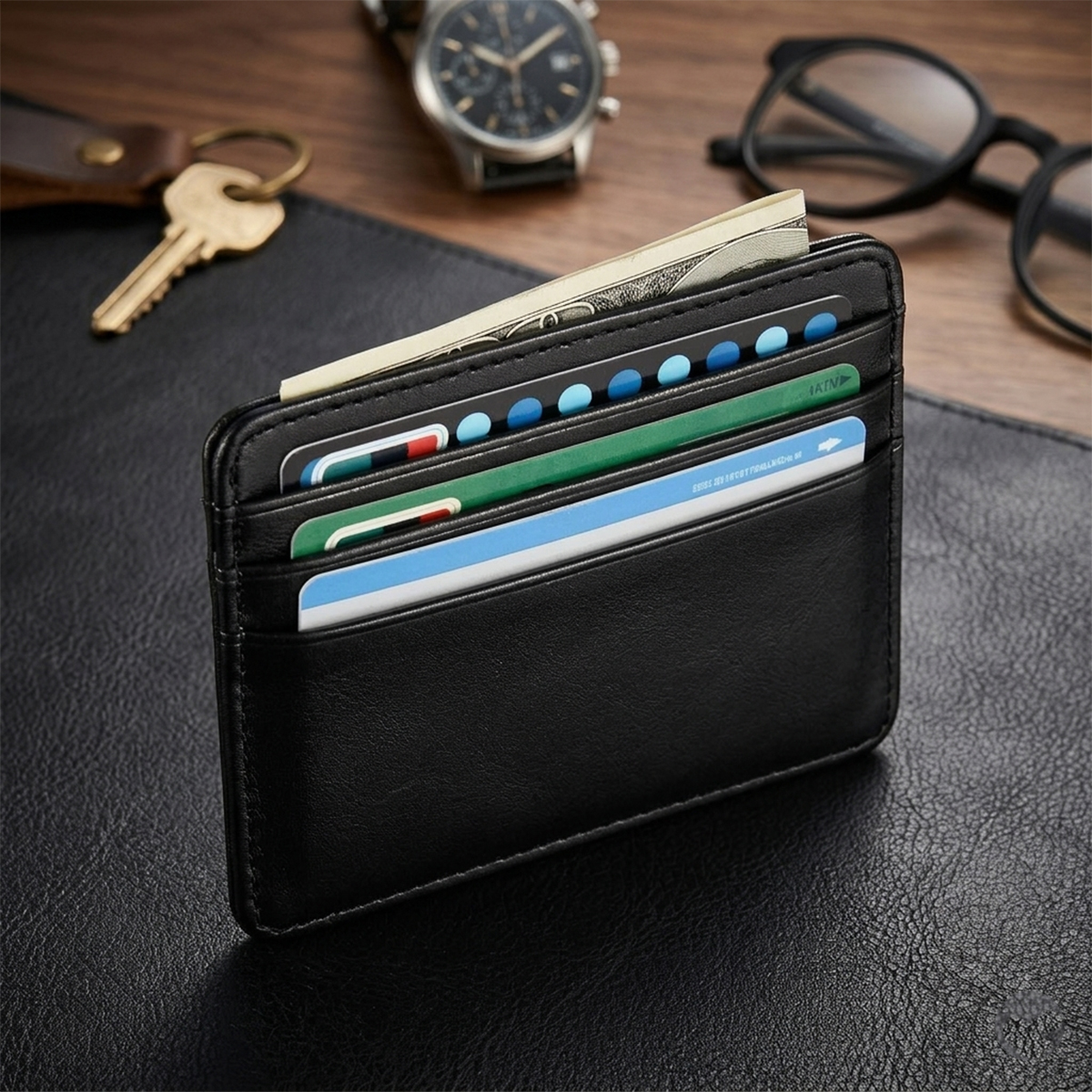 ATM Cards Holder Wallet - Best Quality Multicolor Card Holder Space Saving Wallets For Men
