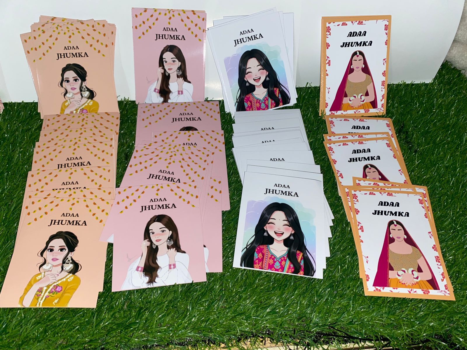 Custom Jhumka Display Cards | Jewelry Branding Packaging | Wholesale