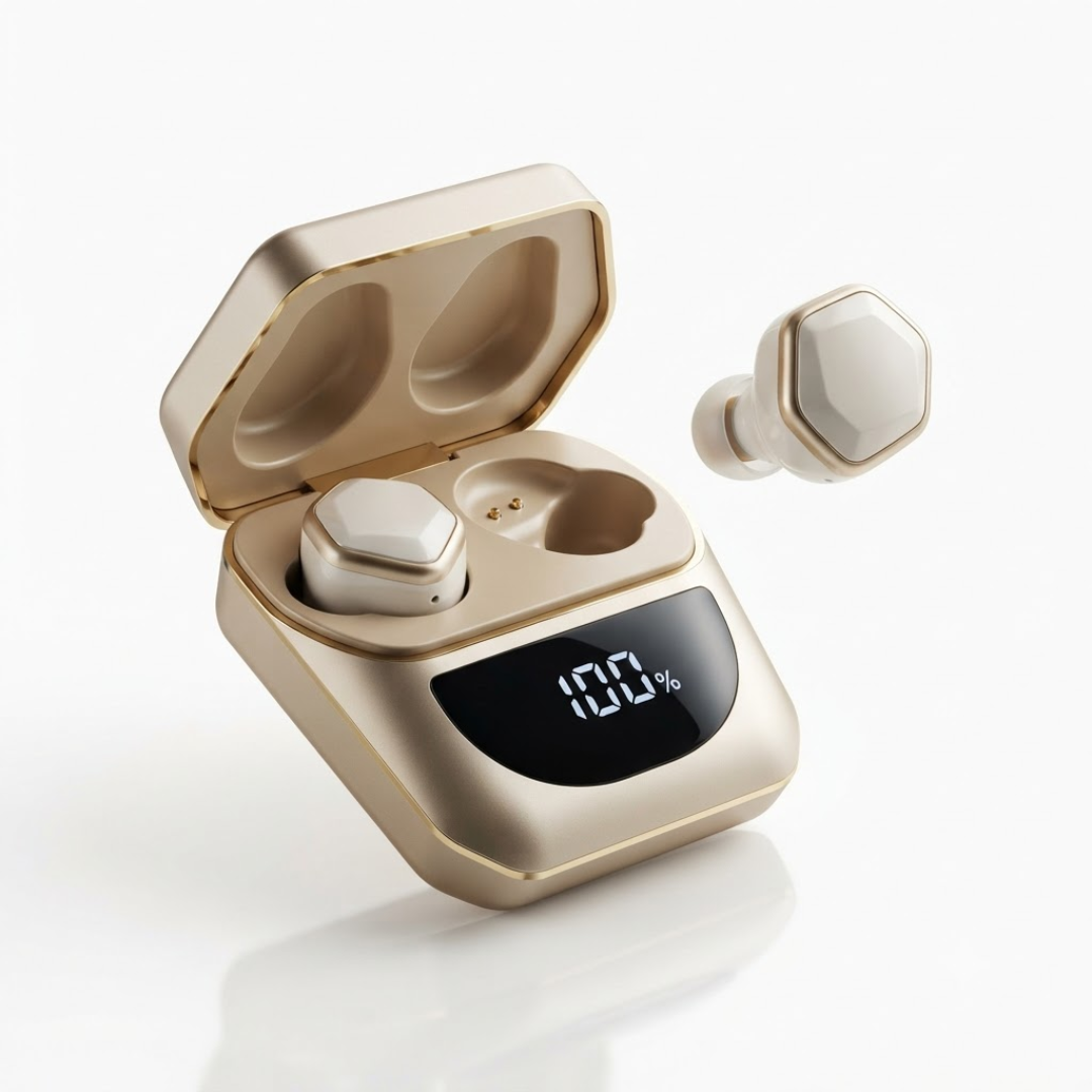 Gaming & Sports TWS Earbuds, Wireless Bluetooth Earphones for Music, Running & Workout with Waterproof Sweat-Resistant Design