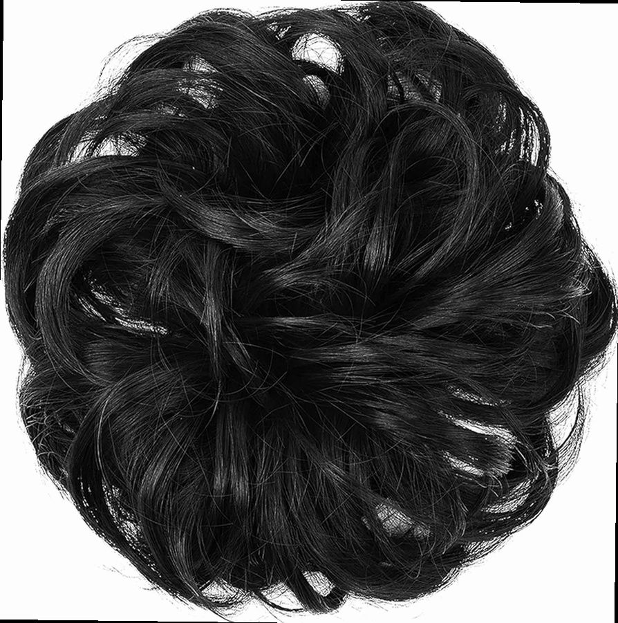 Hair Extensions Synthetic Hair Jura Scrunchie Hair Bun Extension Hairpiece For Women Girls Instant Juda Maker Daily Casual Party Bridal Styling