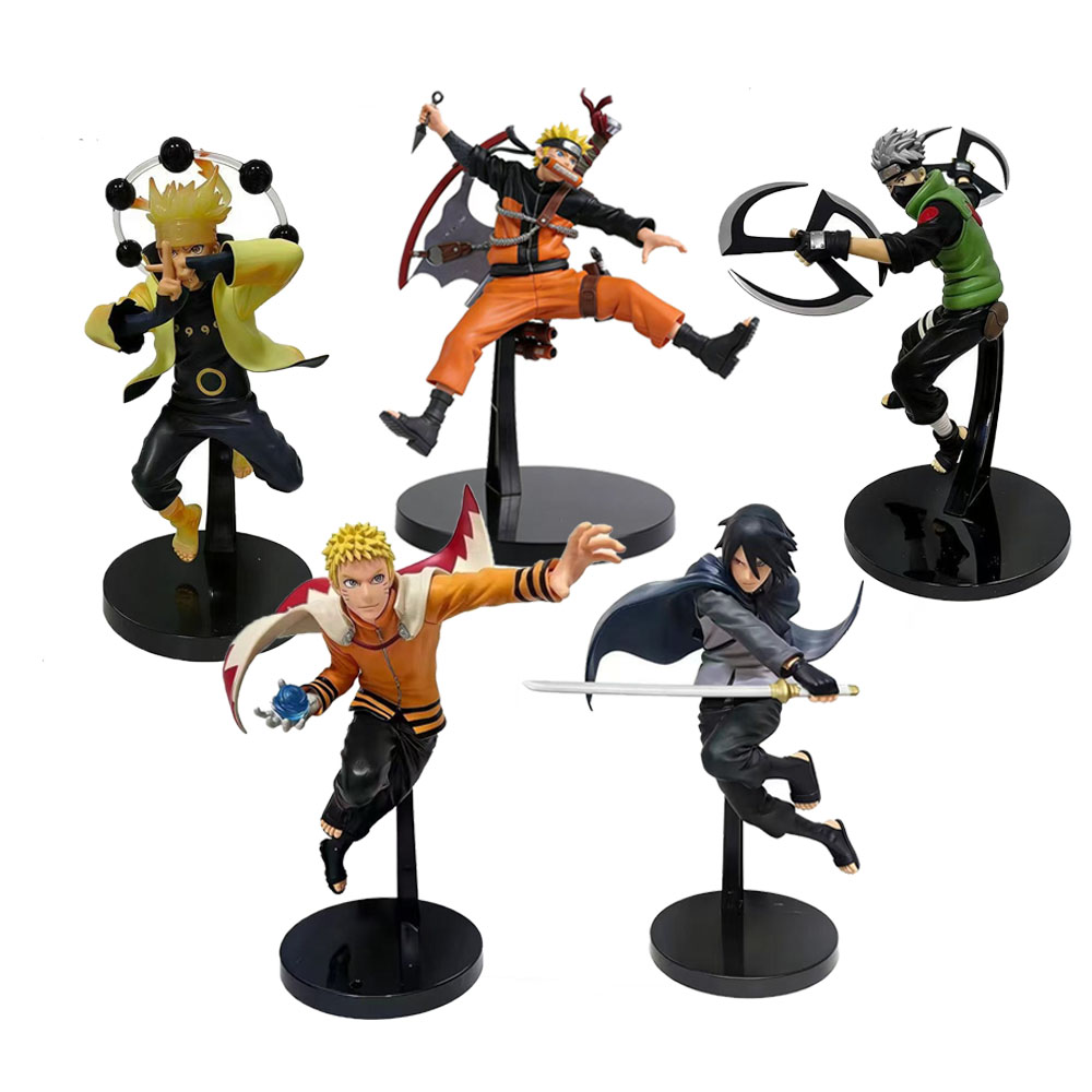 New Naruto Anime Figure Shippuden Model Uchiha Itachi Sasuke Pain Kakashi Action Figure Dolls Decorations PVC Toy 