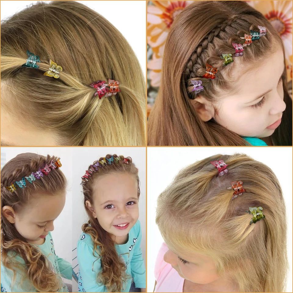 12 pc mini mini queen 👑 clips for kids