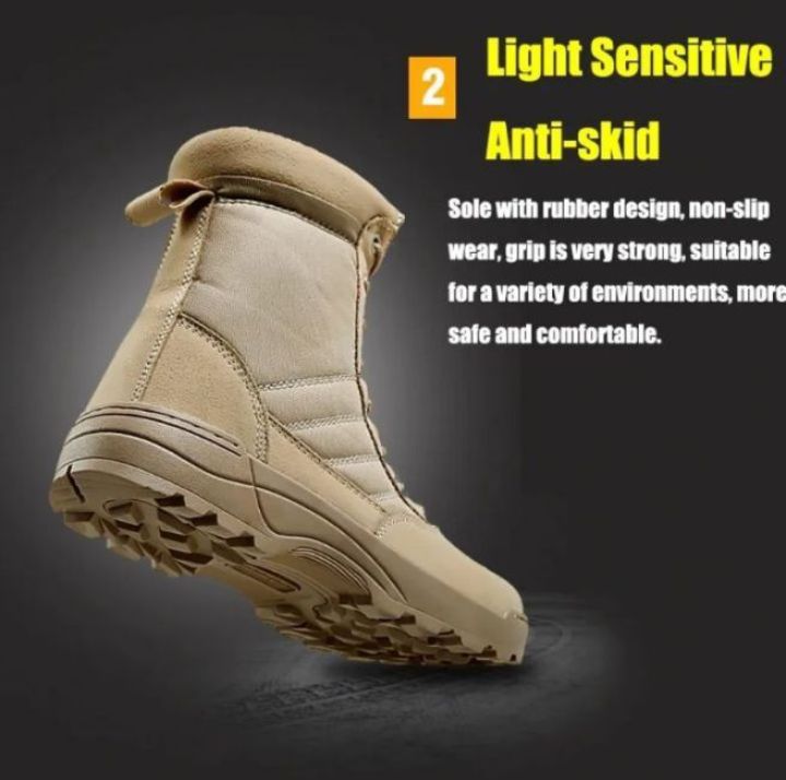 Swat Military Tactical long shoes, army commando military shoes, camping long shoes