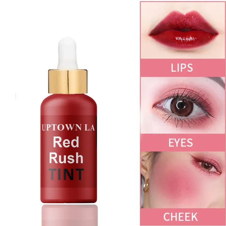 UPTOWN LA Lip & Cheek Tint Water Based 30ml - RED