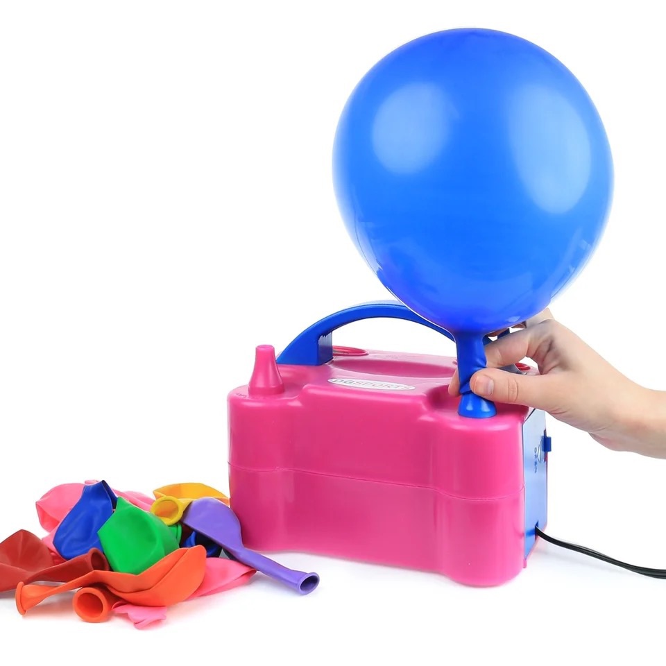 Pump Pop Inflatable 220V Super Powerful Electric Inflatable Balloon Pump Double Hole Fast ...