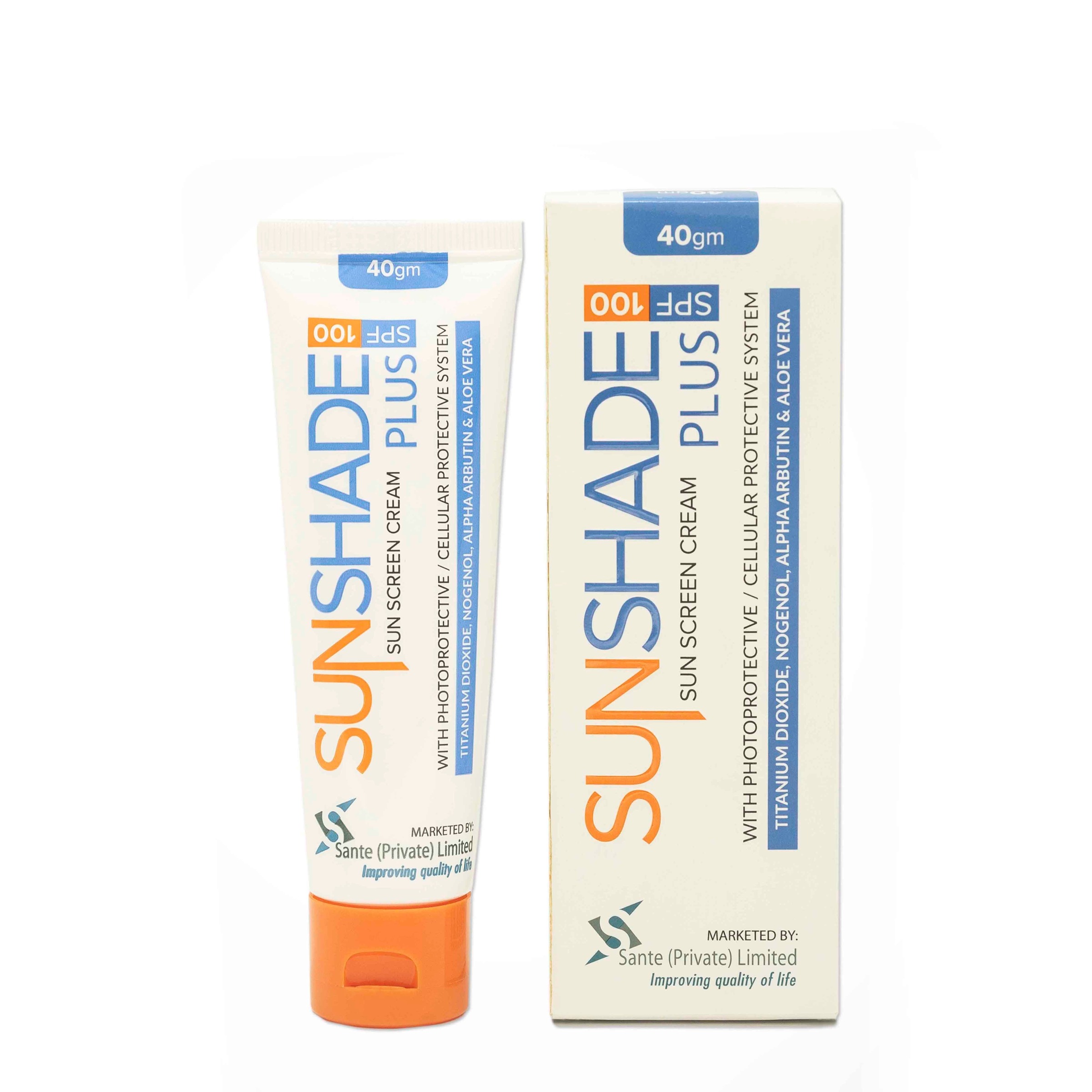 Sante Sunshade Plus SPF100 (Sunscreen Cream) | Sun Care Product | 40g