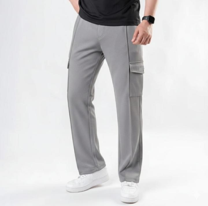 Grey Cargo Pocket Trouser