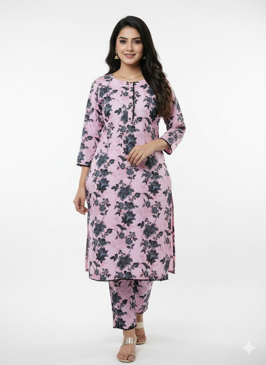 Noor Fatima's Collection Stitched Girls & Women Dress Cotton Casual Summer Wear Stylish Comfortable Outfit