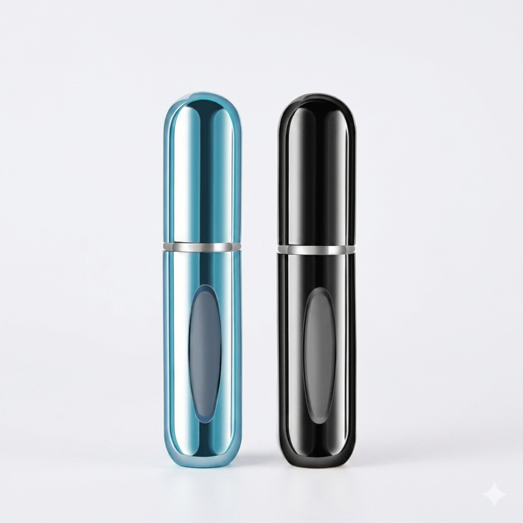 Portable Mini Perfume Atomizer 5ml Refillable Travel Fragrance Spray Bottle Set Multiple Color price in Pakistan