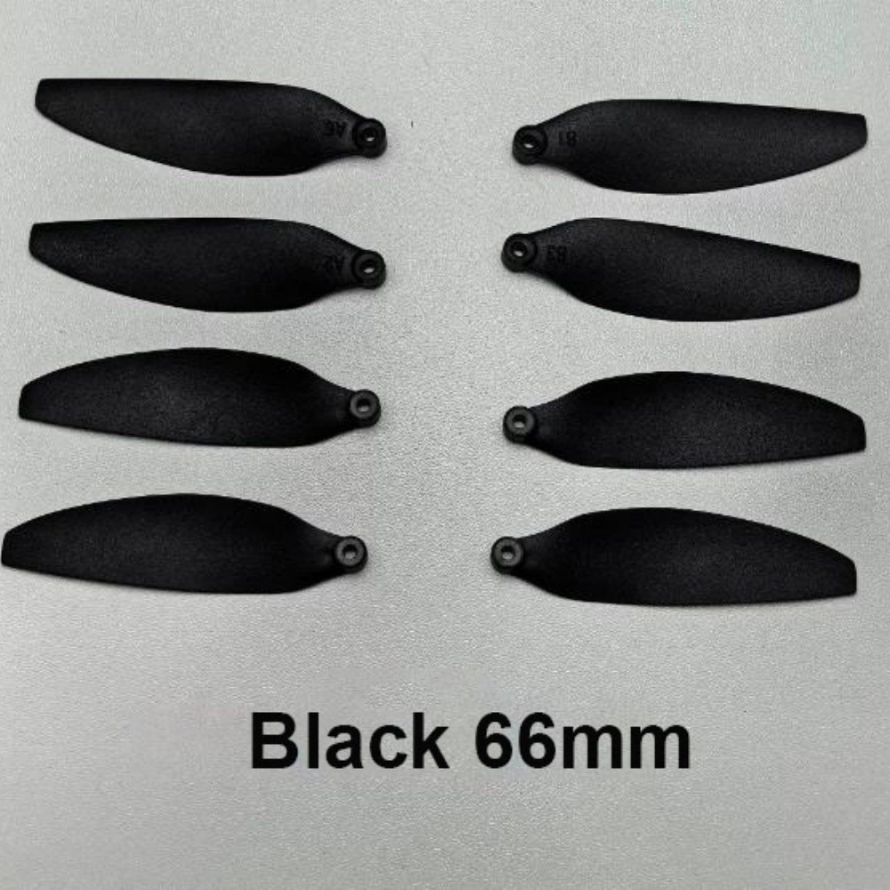 Universal Folding Propeller Plastic 58/64/66/70mm Quadcopter Spare Blade Black Coffee Remote Control Parts Blade Accessories