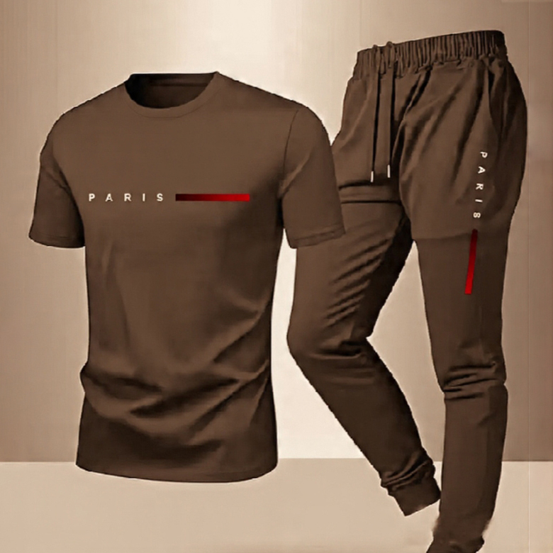 NEW ARRIVALS 2 PC  SPORT'S WEAR PRINTED SUMMER TRACKSUIT FOR MEN _ SOFT AND COMFORTABLE FABRIC SUMMER TRACKSUIT FOR MEN _TRACKSUIT FOR MEN_ PREMIUM T SHIRT AND TROUSER SET PRINTED SUMMER TRACKSUIT FOR MEN_TRACKSUIT FOR BOYS. ( MULTIPLE COLORS