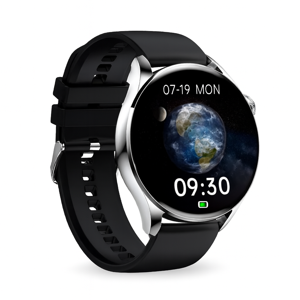 GT1 Smart Watch for Men & Women  Stylish Fitness Smartwatch  Heart Rate & Sleep Monitor  Sports Mode  Waterproof Watch GT1  Long Battery Life  Latest GT1 Smartwatch Design