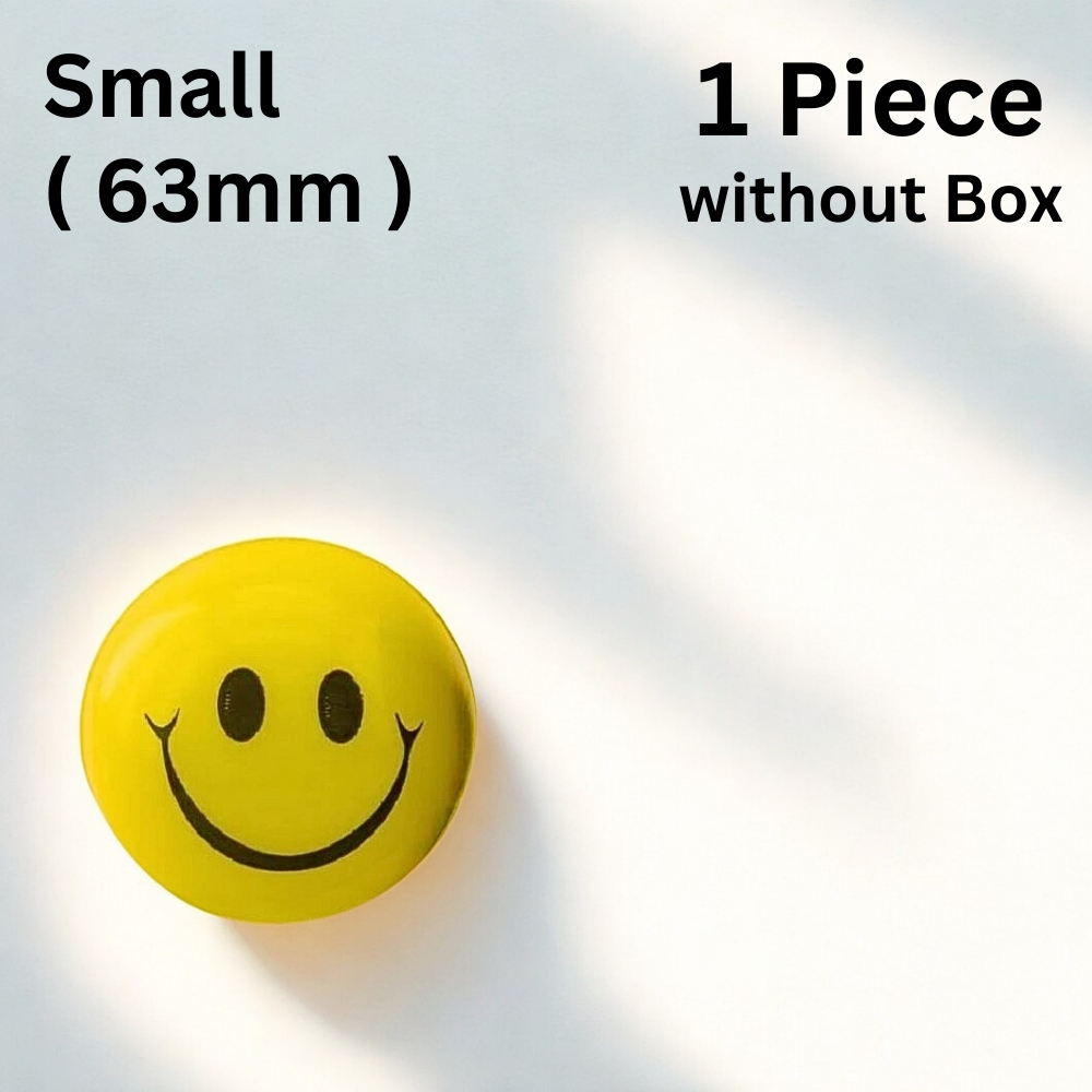 Hand Exercise Physio Ball Smiley Face Soft Grip Stress Relief Ball with Box 63mm 76mm Size 1 to 6 Pcs for Finger Training Hand Grip Strength Relaxation Dexterity Practice for Home Office Study School Educational Learning Science & Fitness Activity Medipro