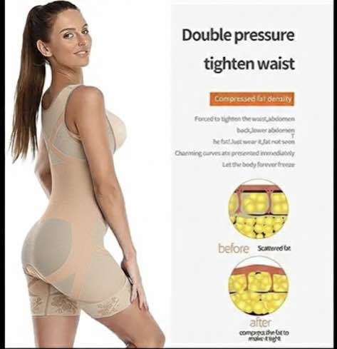 Slim Body Full Body Shaper For Women Fat Burner Slimming Suit With Chest Lift And Waist Control