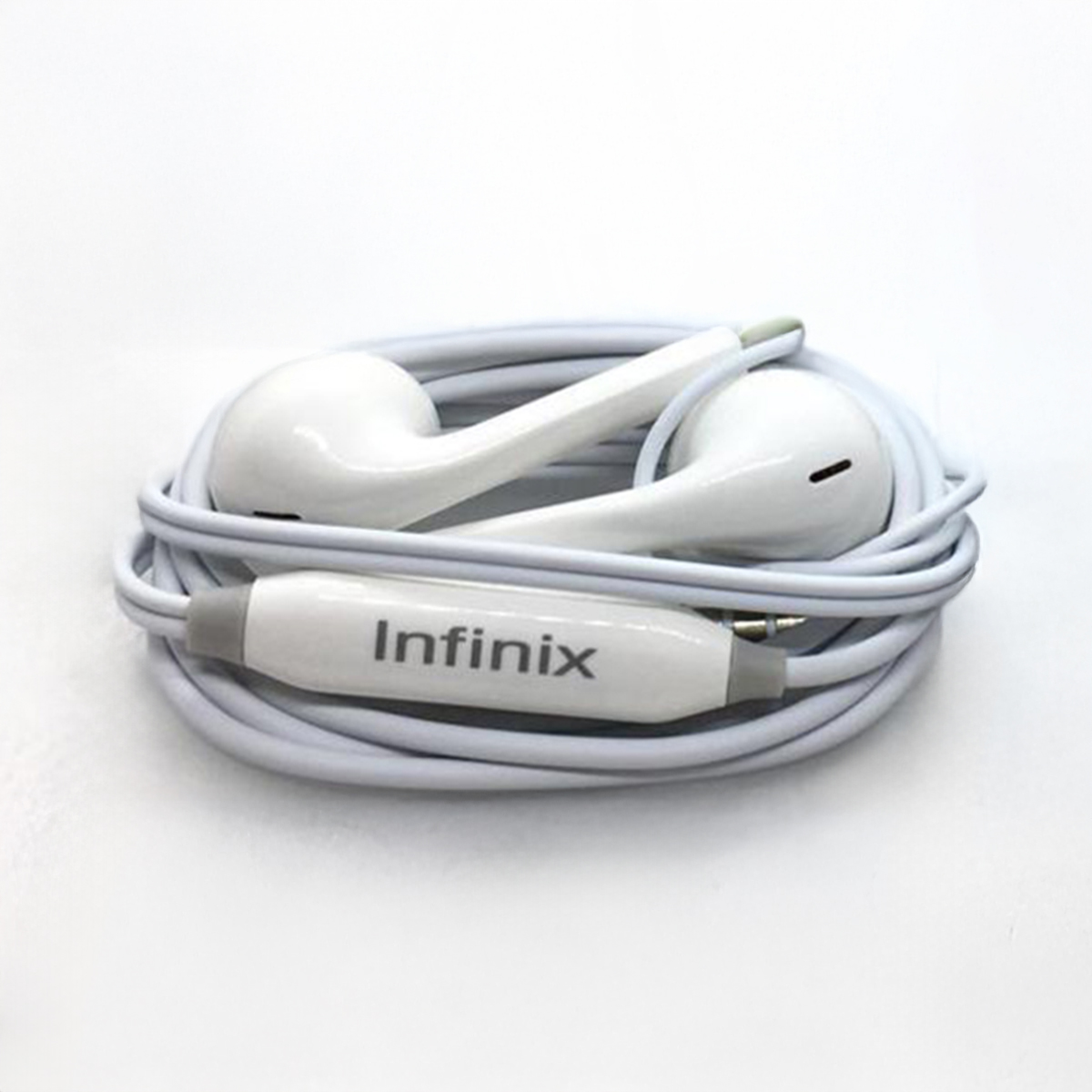 Infinix Original Handsfree Earphones with 3.5mm Jack Deep Bass Mic for Gaming PUBG Digital Sound