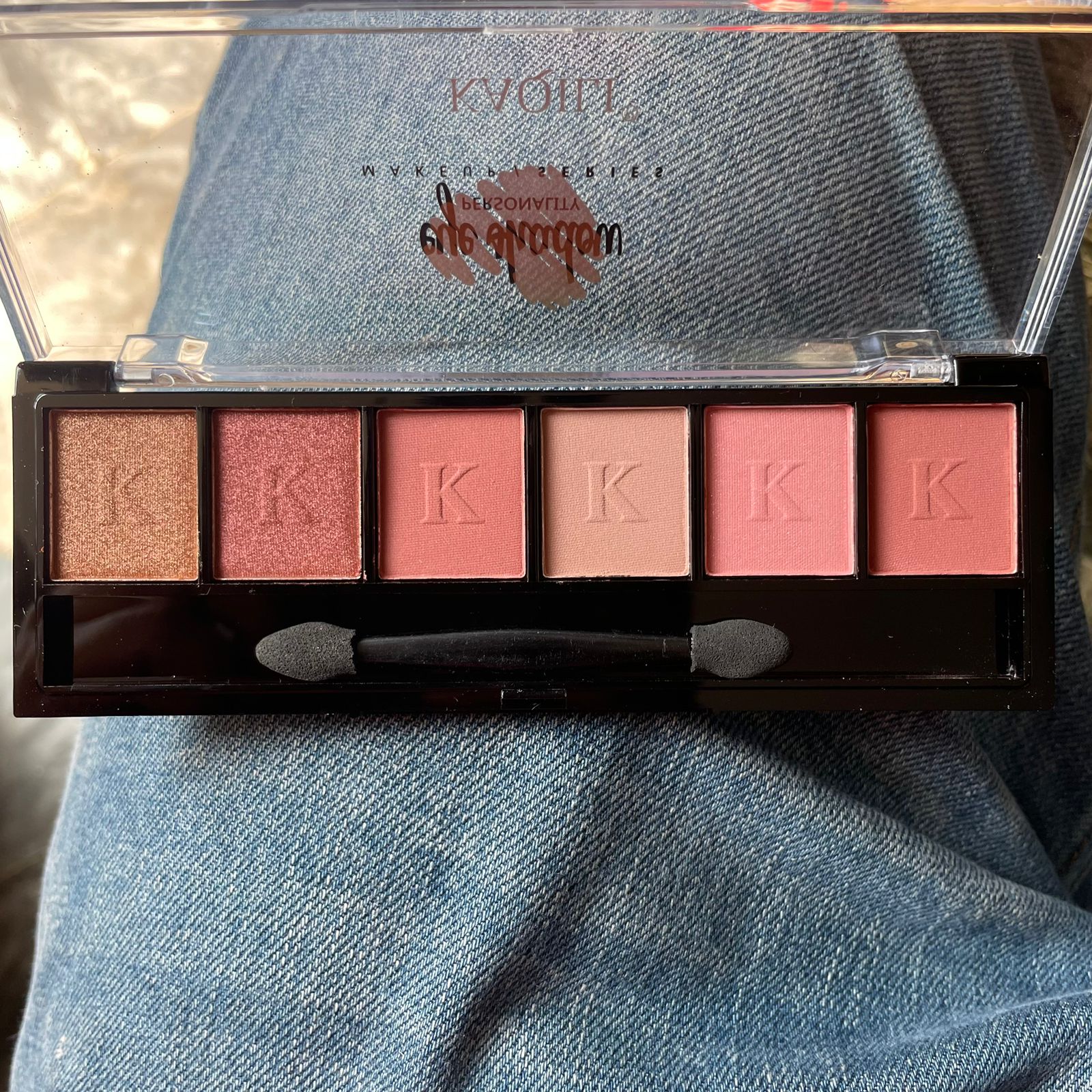 6 Colors Eye Shade Kit With Applicator