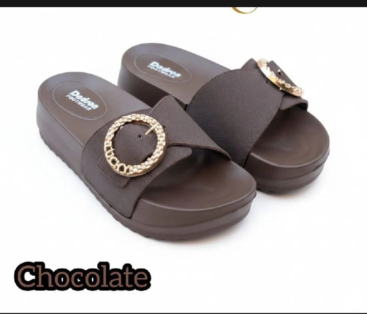 Comfortable Wedge Sole Women Slippers & Slides Elegant Fancy Wedges for Women