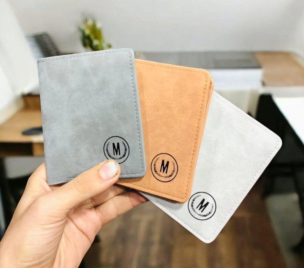 PU Leather Wallet for Men – Slim Stylish Bifold Wallet Premium Quality, Durable & Lightweight