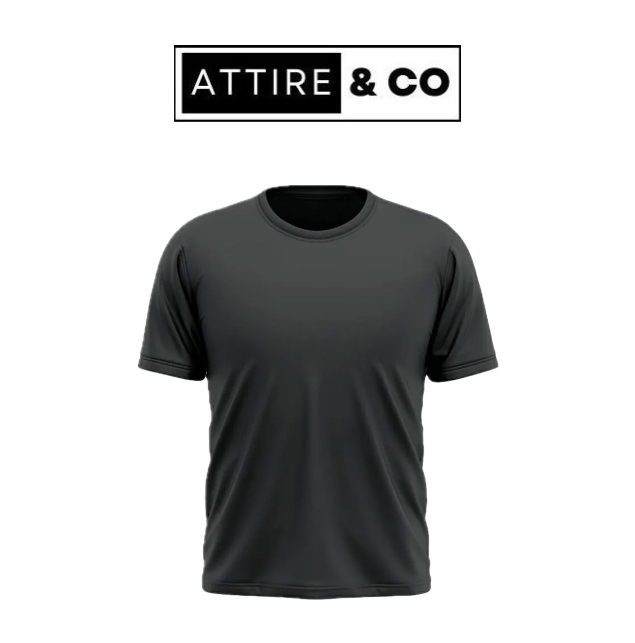 ATTIRE & CO BASIC HALF SLEEVES TSHIRTS FOR MENS