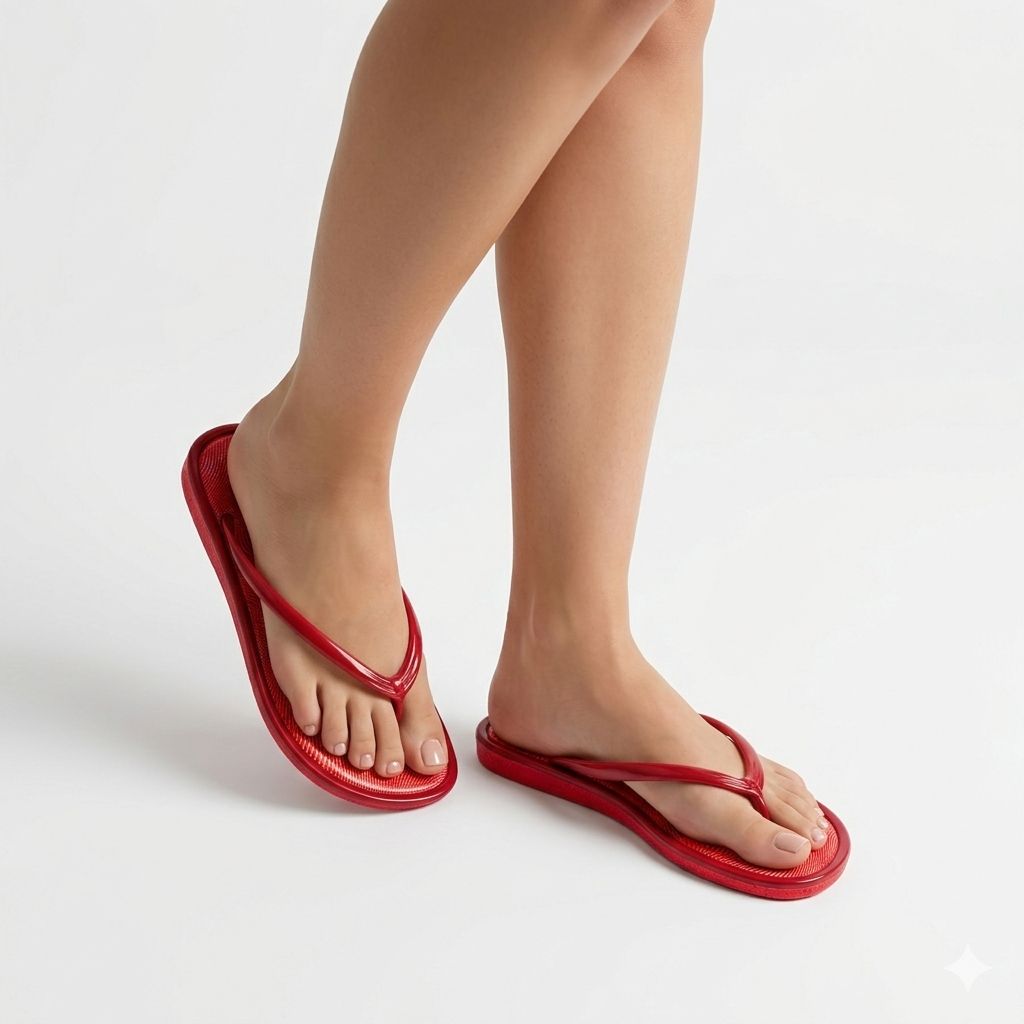 American Classic Women Casual Rubber Flip Flops Slippers