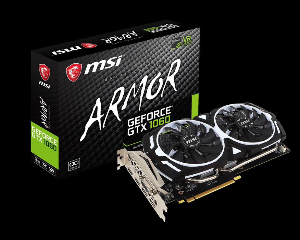 MSI GEFORCE GTX 1060 ARMOR 3G OCV1 中古品 MSI GEFORCE GTX 1060 ARMOR 3G OCV1 中古品 MSI GEFORCE GTX