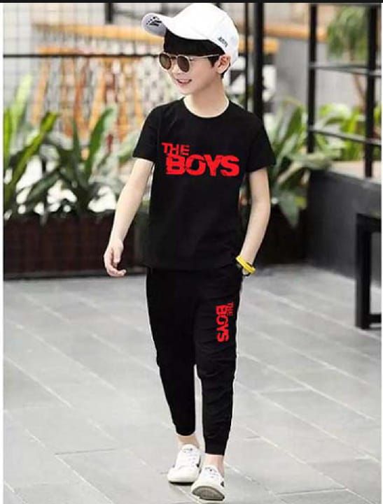 KIDS THE BOYS PRINTED SUMMER TRACKSUIT