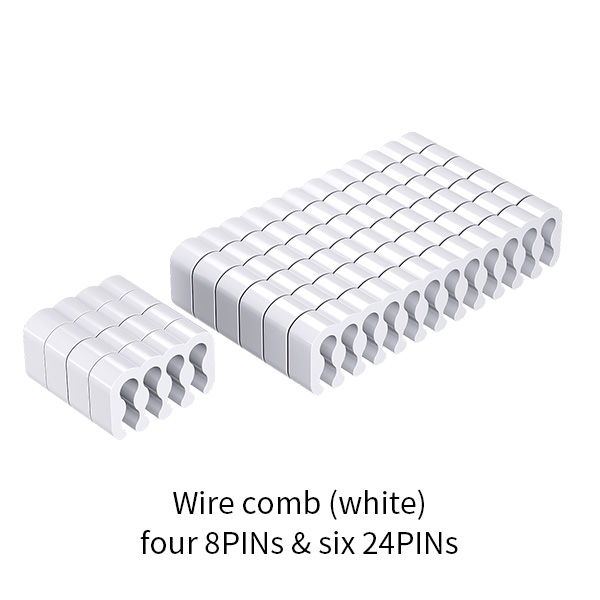 LDPCSJ Cable Comb Computer Power Supply Module Cable Comb Motherboard 24PIN Cable Organizer CPU Graphics Card Cable Clamp