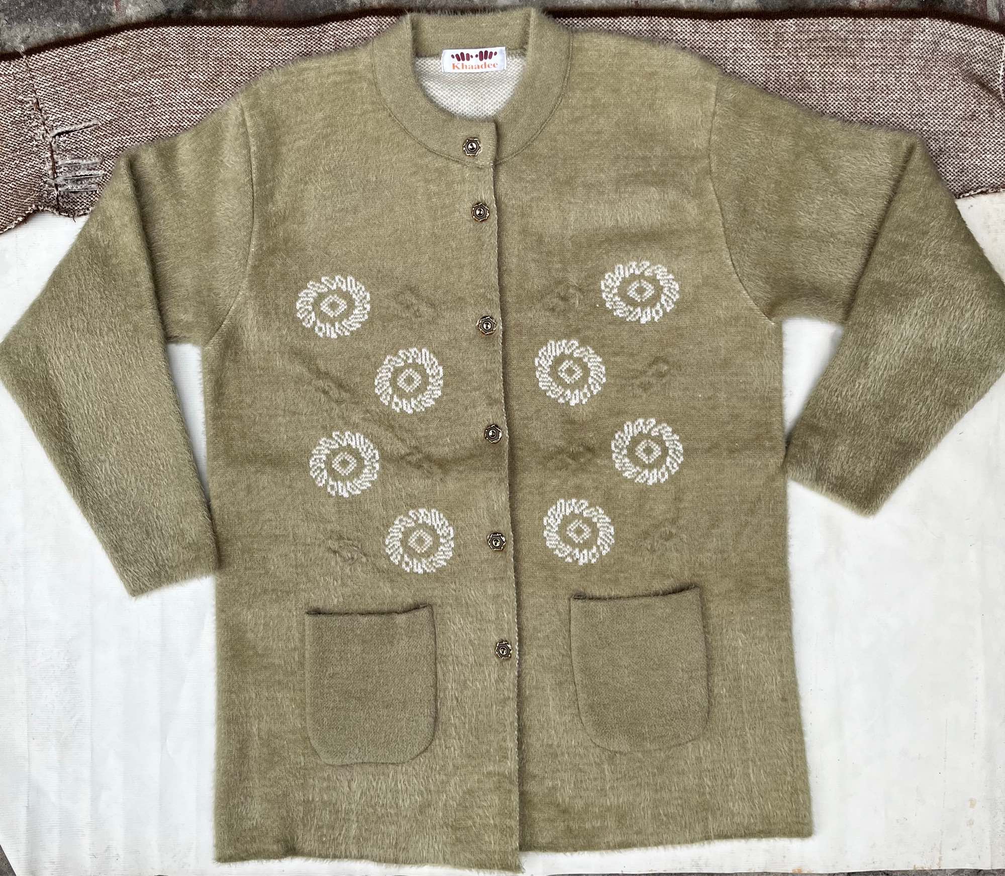 Women's Full Sleeve Soft Wool Sweater, Stretchable Cardigan, Available in Multiple Colors