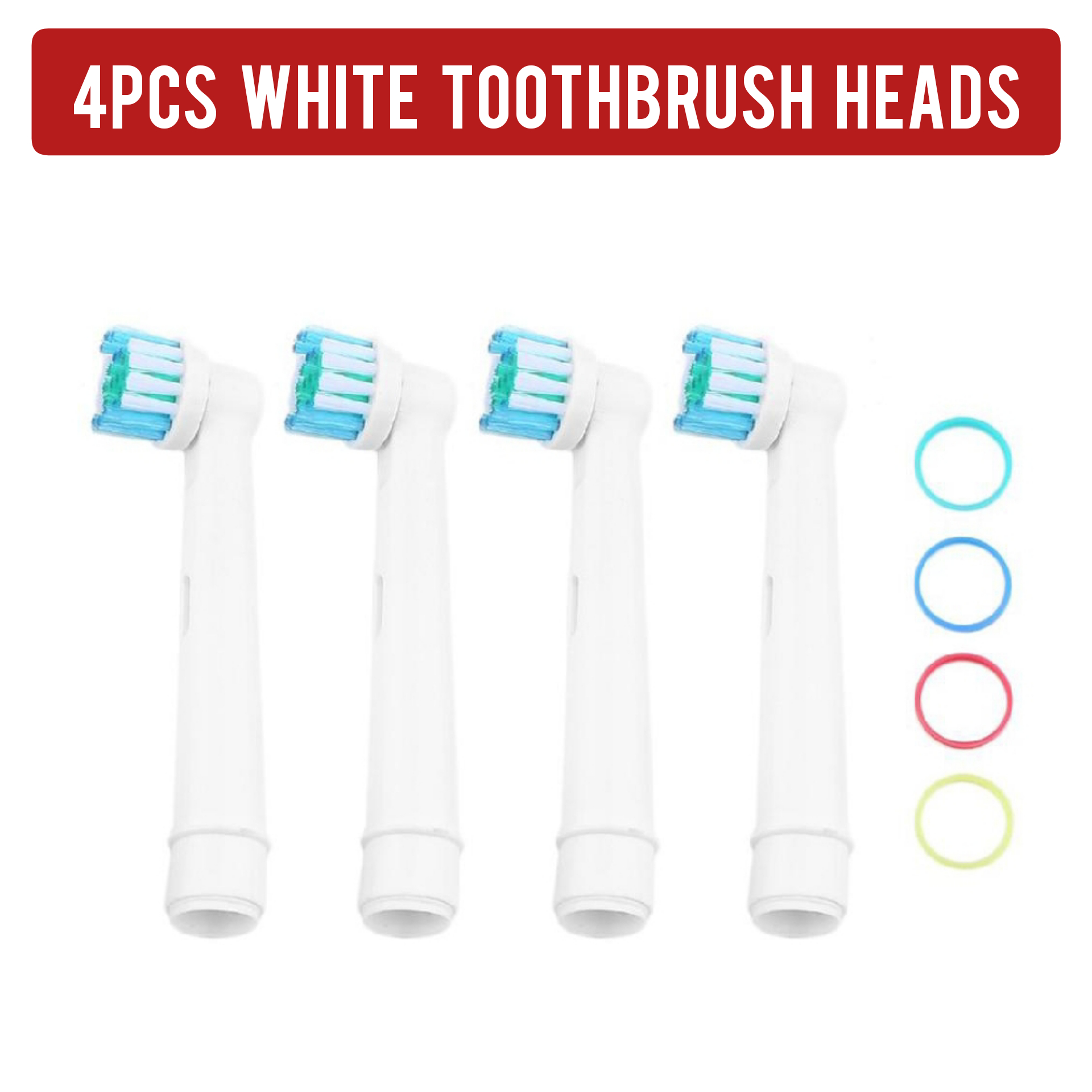4 pcs  Precision Cleaning Toothbrush Head Oral B For Rotating Type Tooth Brush Oral Hygiene Electric Replacement Brush Heads