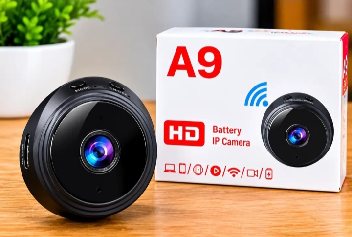 A9 1080P HD Magnetic WiFi Mini Camera | Wireless Security Camera with Night Vision & HDSF App Support