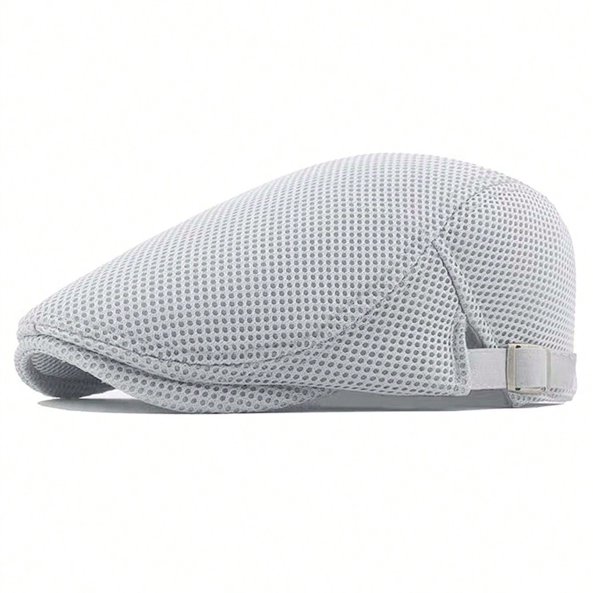 Men Mesh Newsboy Caps British Painters Hats Spring and Summer Ventilate Berets Adjustable Flat Cap Hip Hop Berets