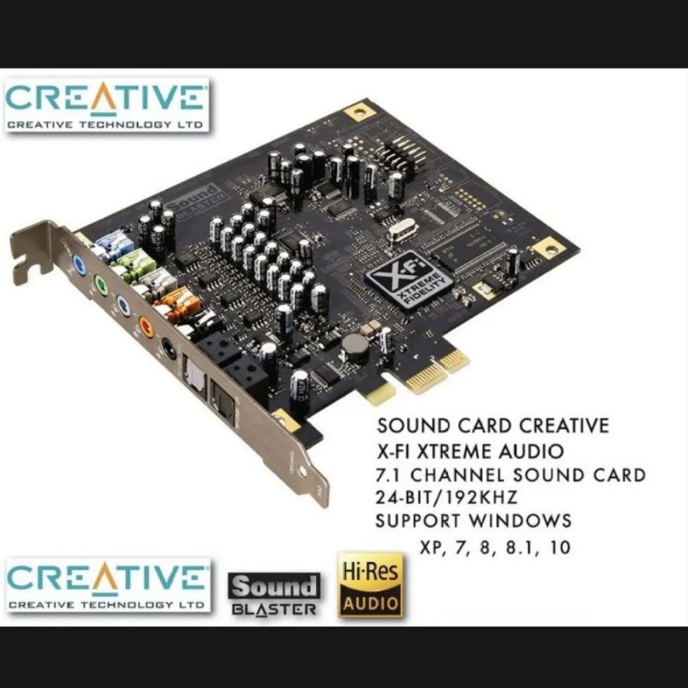 Creative Labs SB0880 PCI Express Sound Blaster X-Fi Titanium Sound Card ...