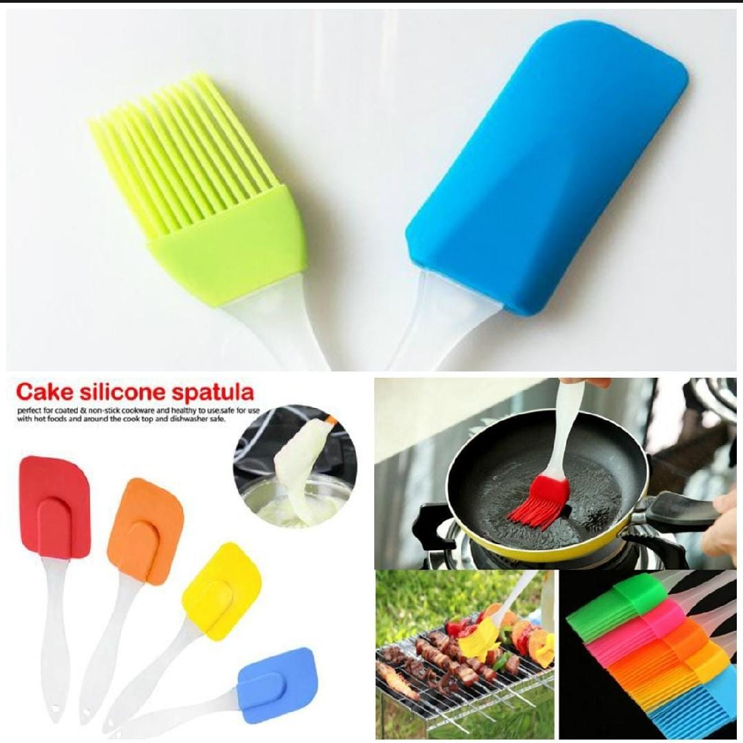Spatula & BBQ Oil Brush Set