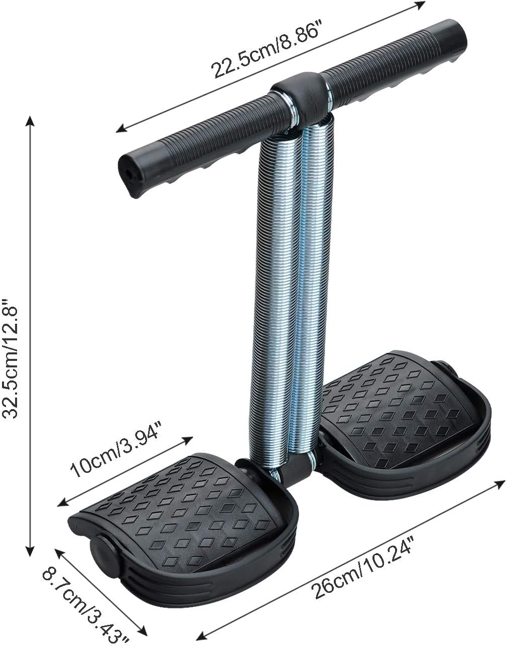 Tummy Trimmer Double Spring Bally Fat Burner Body Builder Exerciser Weight Loss Machine for Abdominal Belly Fat Loss Abs Arm Muscle Home Gym Workouts Equipment for Men and Women, Best for House Wife’s and Mother to Reshape the Body After Baby Birth