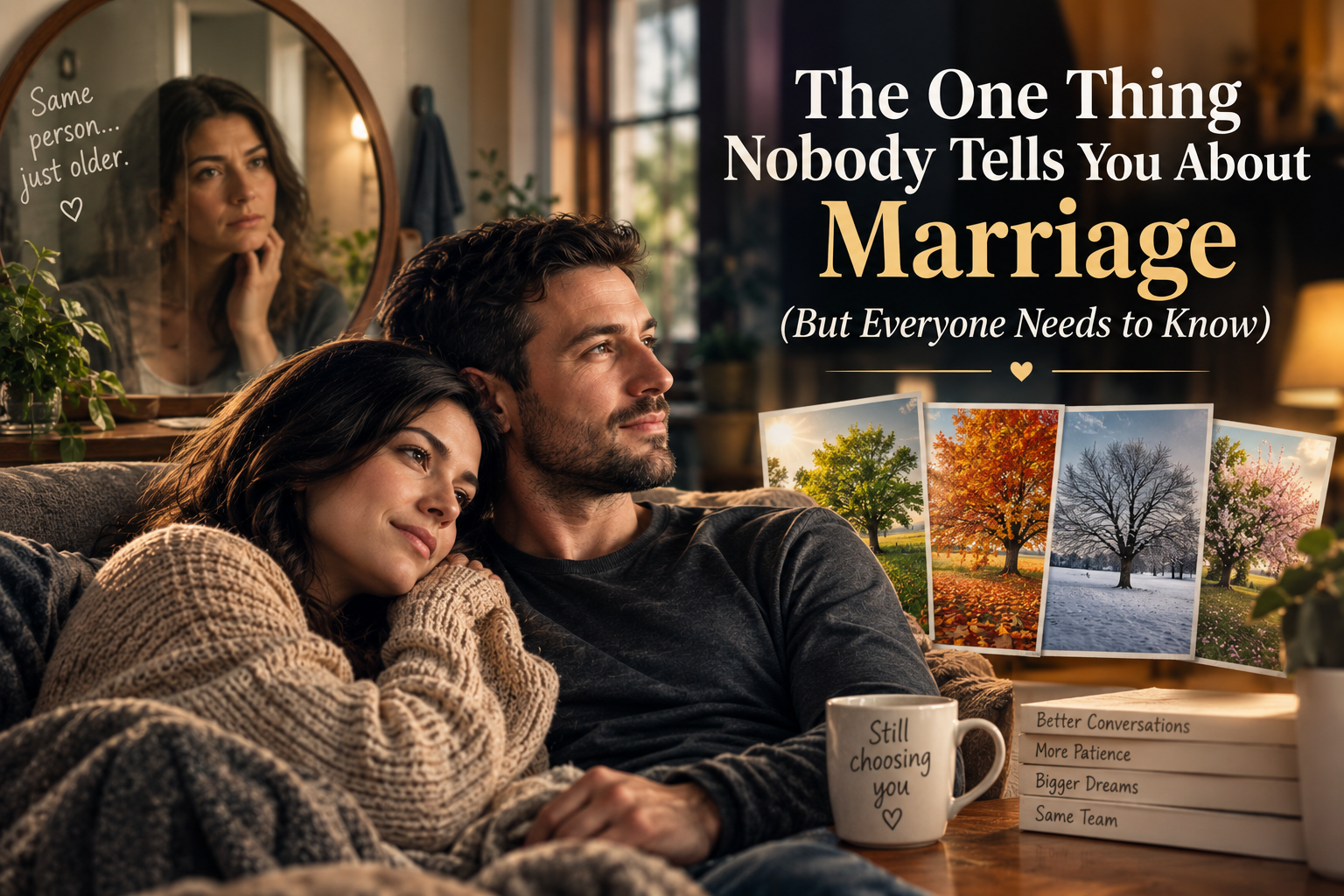 The One Thing Nobody Tells You About Marriage