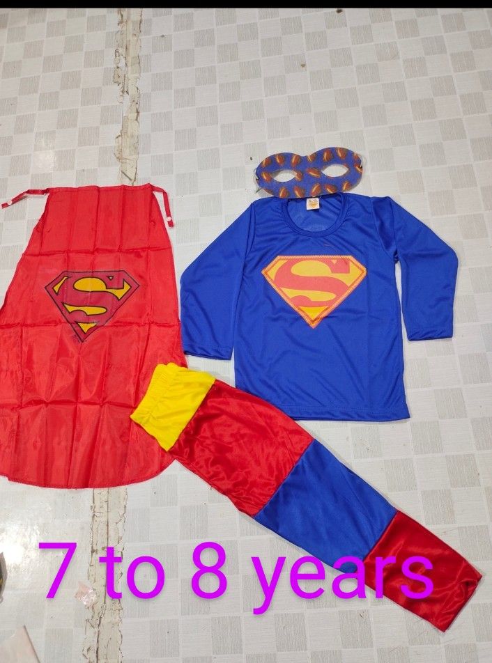 Spiderman/Batman/Superman costume with free face mask   all character costume available for school event and party