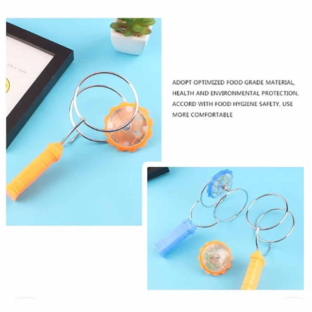 Colorful Luminous Gyro Magnetic Spinning Top Rotating Gyroscope Led Light Show Funny Toy Kids Children'S Gift 