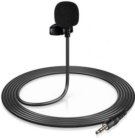 PROFESSIONAL LAVALIER MIC/Professional Lavalier Lapel Microphone Omnidirectional Lavalier Mic Compatible with  computer , DLSR, Podcast, Interview, Video Conference