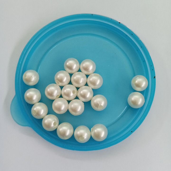 White beige pearl beads for jewelry making DIY accessories 4mm/ 6mm/ 8mm/ 10mm