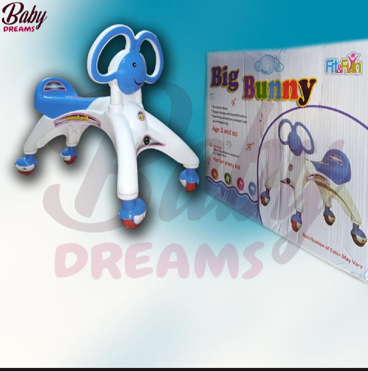 Big Bunny Riding & Rotating BUNNY for kids