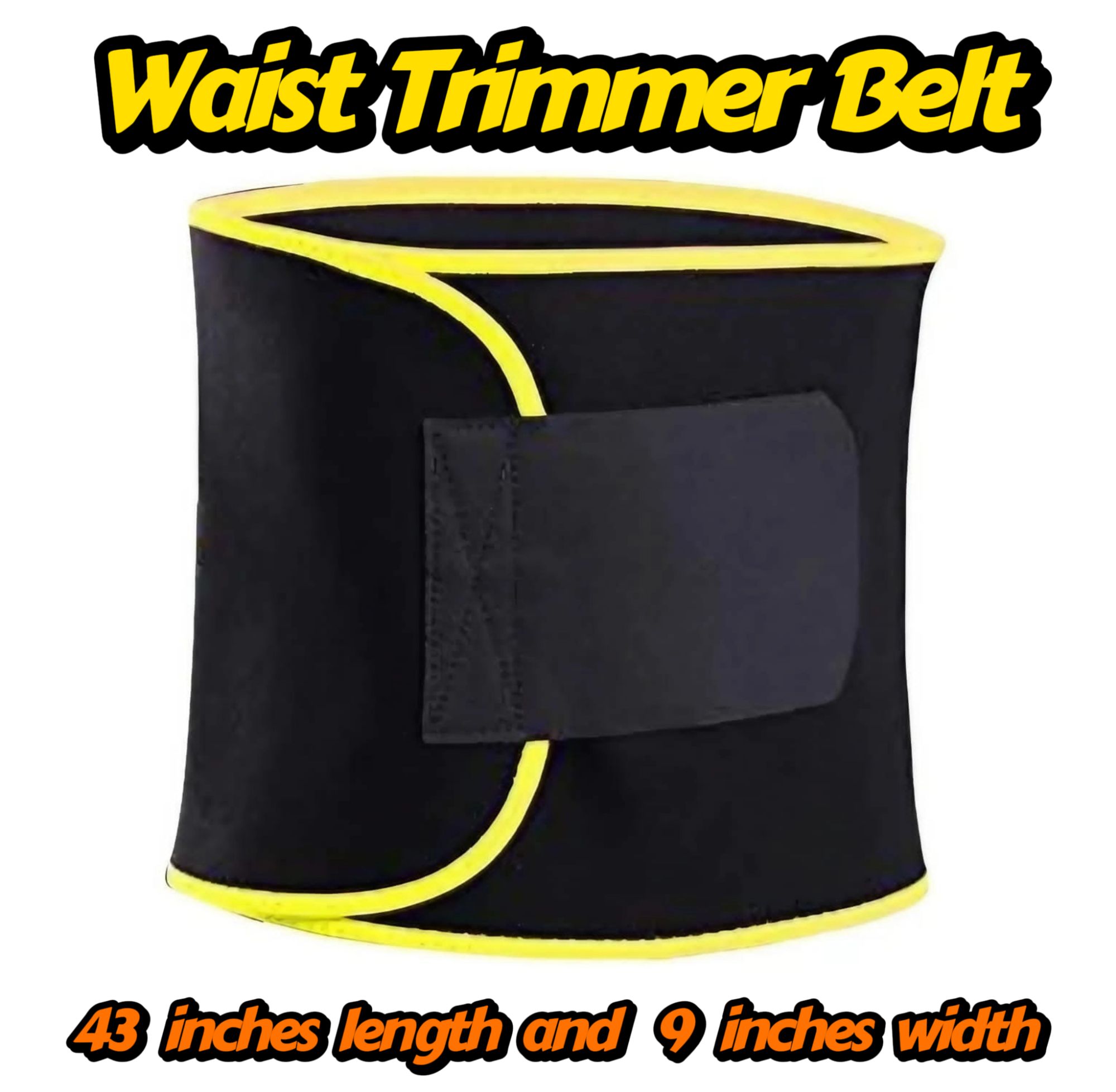 Hot Belt for Women & Men – Sweat  Neoprene Stomach Shaper and Belly Fat Burner for a Slimmer & Trimmer Waist