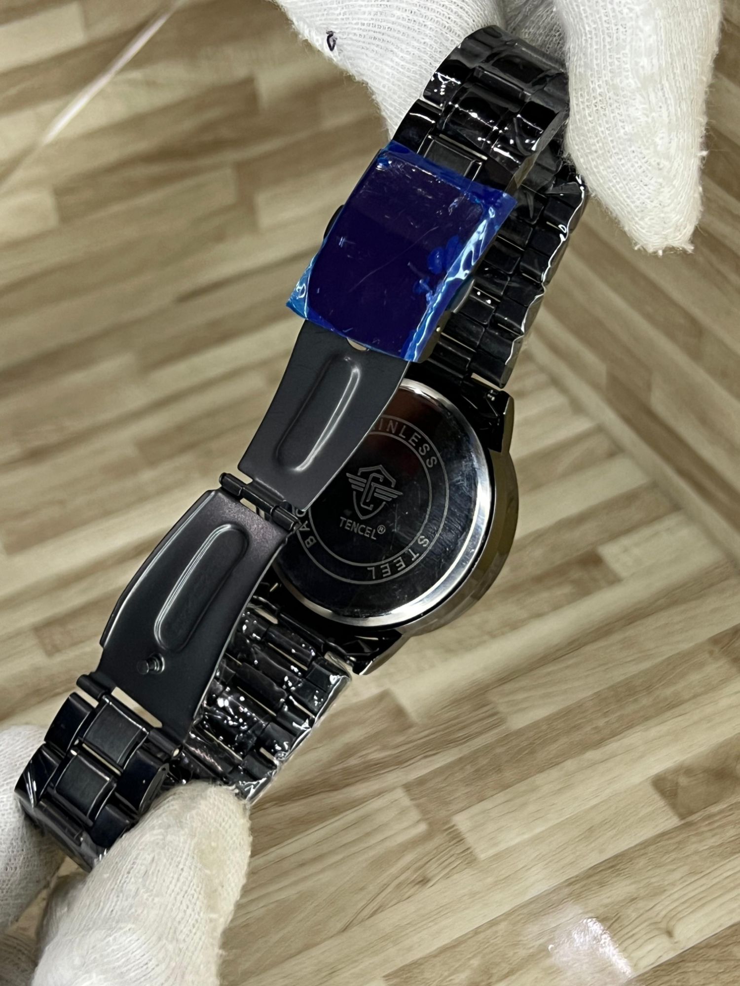 360° Rotating Dial Stainless Steel Watch – Creative Fashion Wheel Watch for Men